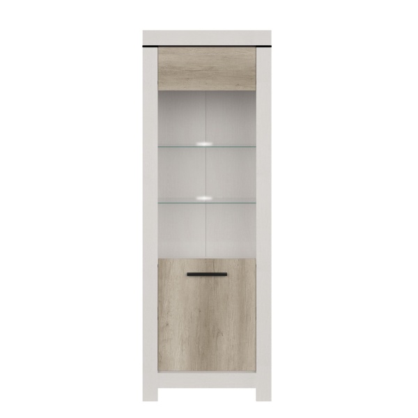 Vitrina alta Belén Blanco/Cañón
