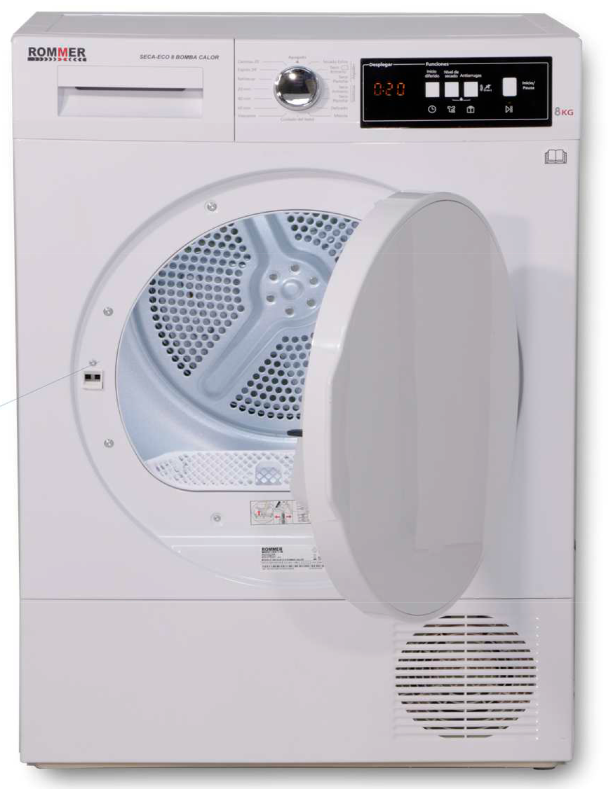 Secadora Seca-Eco 8 Bomba de calor Roomer