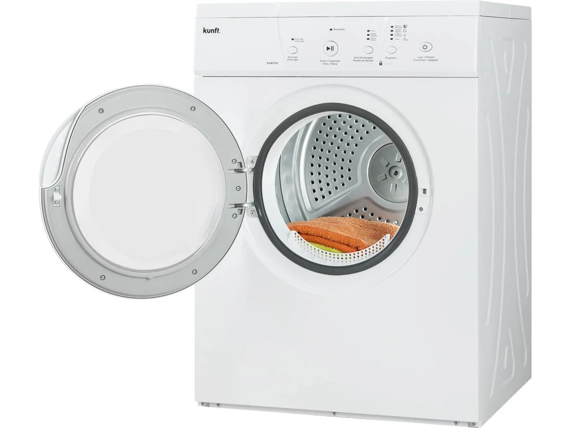 Secadora evacuación 7kg Blanca C Kunft - Imagen 5