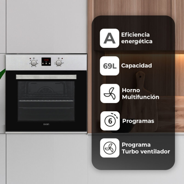 Horno Multifunción 69L A SVAN