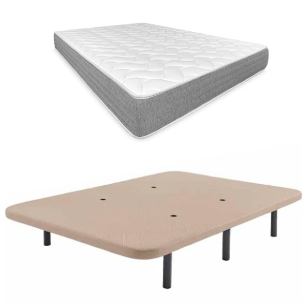 150 x 190 Base tapizada + Colchón Denia23