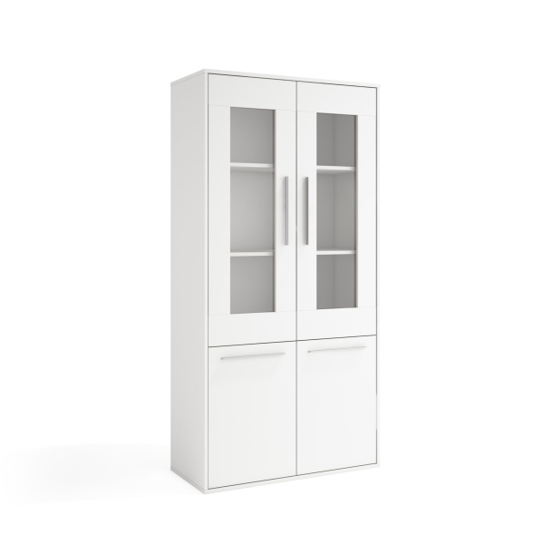 Vitrina alta Zeus Blanco