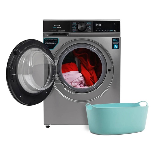 Lavadora 8kg Inox BECKEN
