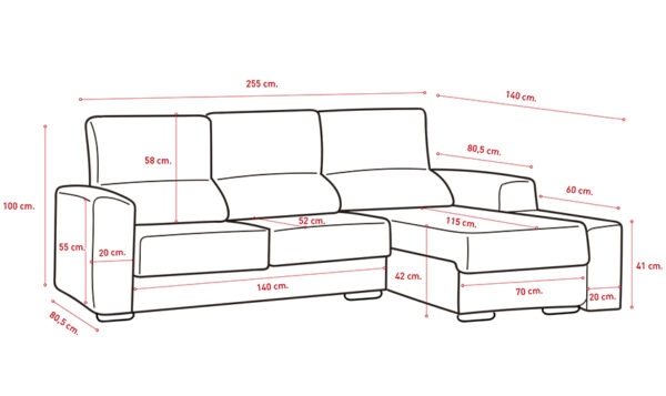 Chaiselongue Málaga - Imagen 2