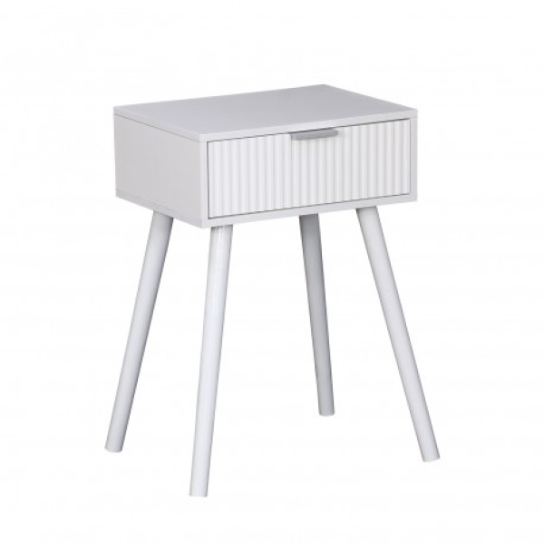 Mesita de noche Nolan Blanco